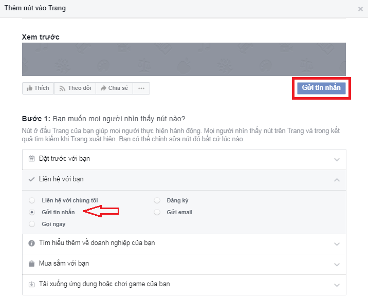 Để thêm chuyên nghiệp, thực hiện cách lập Fanpage Facebook đầy đủ với nút lệnh cho trang