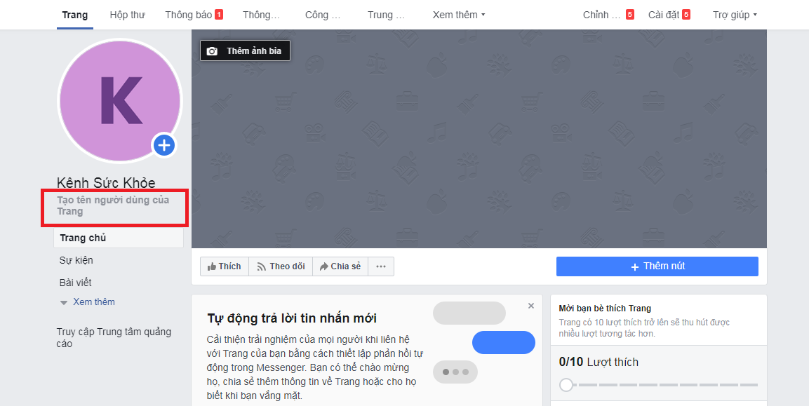 Đến đây thì cách lập Fanpage Facebook cơ bản đã hoàn thành