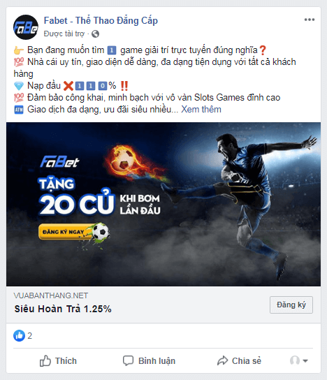 quảng cáo facebook ads