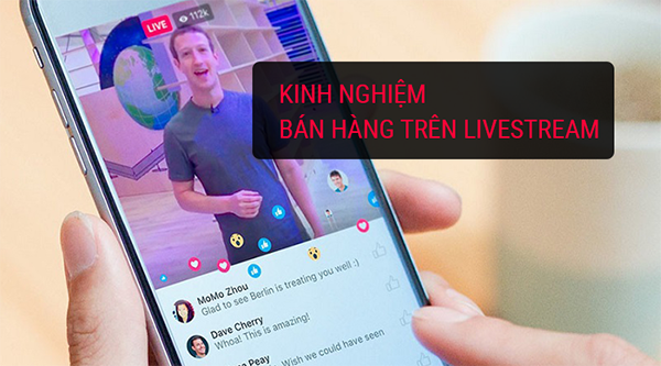 Kinh nghiệm trong bán hàng livestream hiệu quả