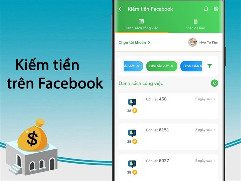 Ứng dụng Hana kiếm tiền trên Tik Tok