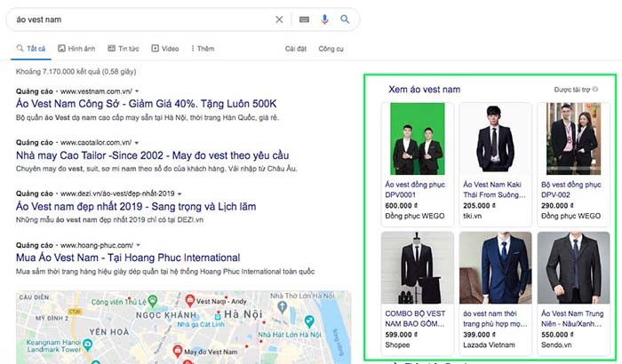 Hình ảnh mang vai trò quan trọng trong quảng cáo Google Shopping