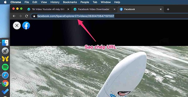 Sao chép đường link Url