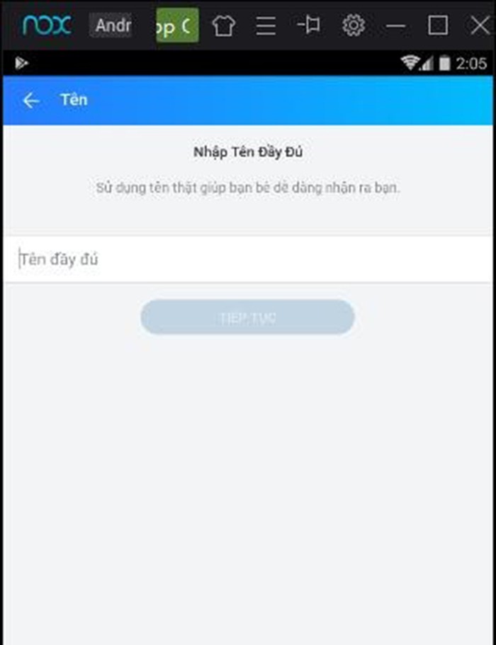 Nhập đầy đủ số điện thoại cá nhân