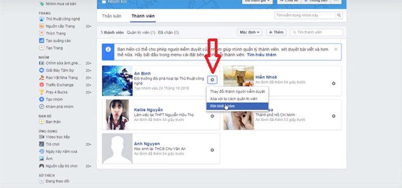 Hướng dẫn cách xóa group trên máy tính nhanh chóng