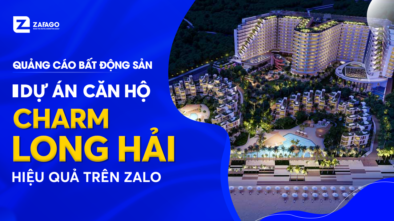 Căn Hộ Biển Charm Long Hải đã triển khai hiệu quả trên kênh Zalo