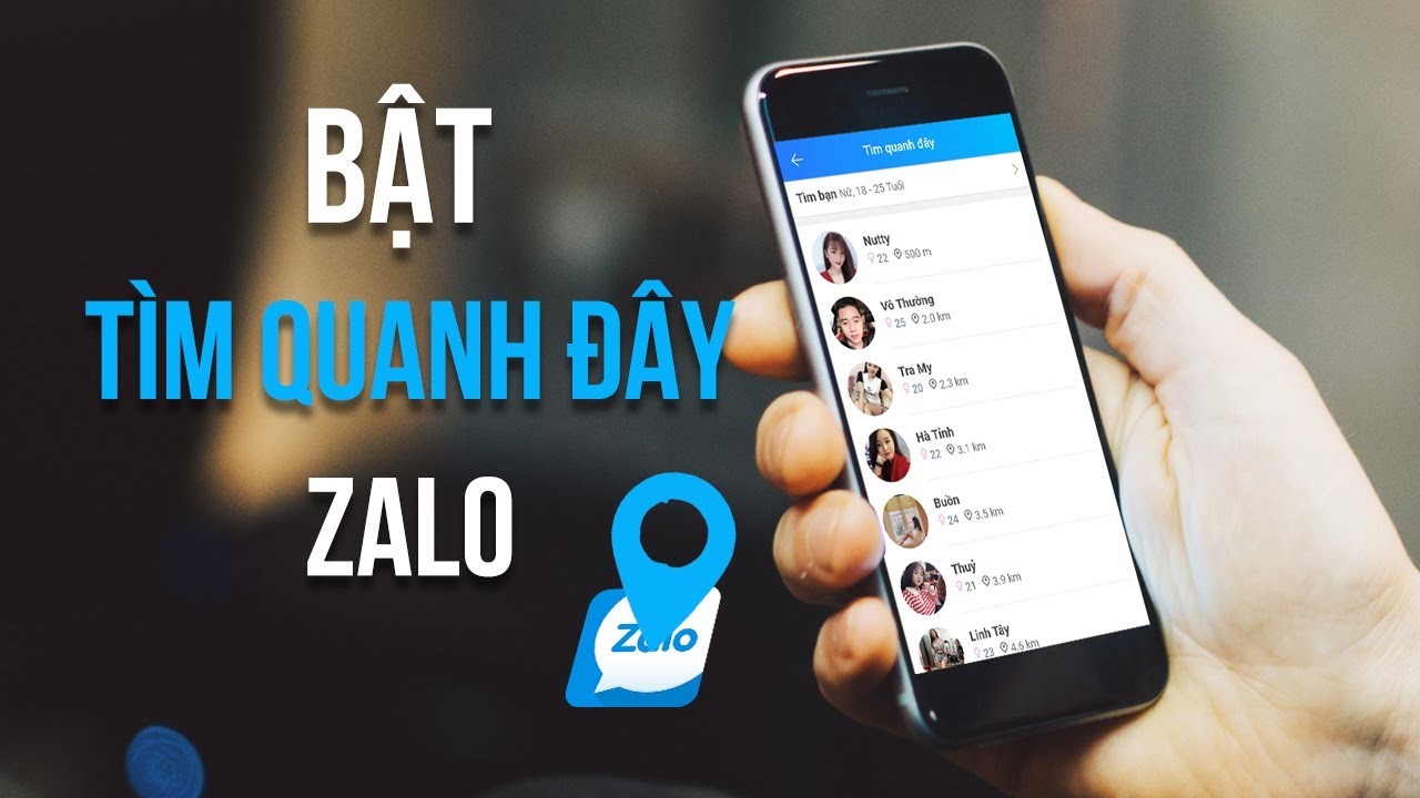 Hướng dẫn bật tính năng zalo tìm quanh đây dễ dàng