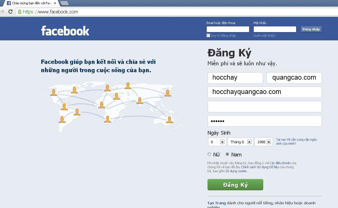 Hướng dẫn cách lập nick facebook mới nhanh chóng dễ dàng