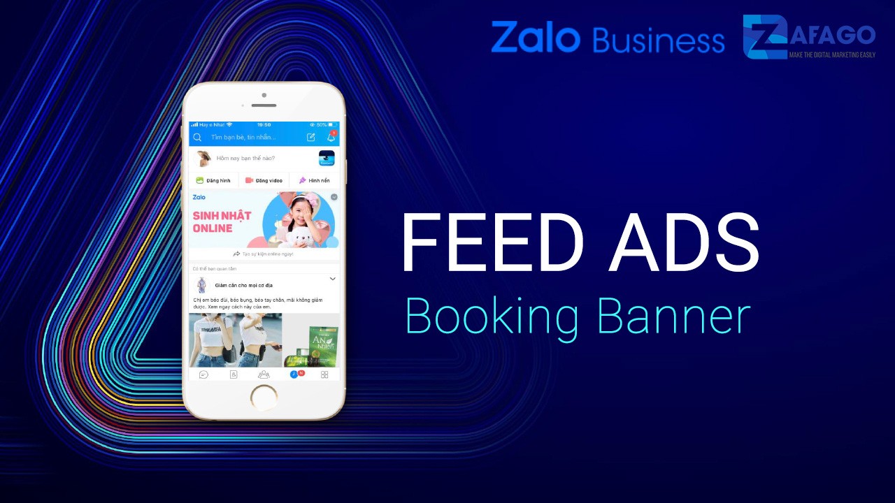 Quảng cáo Feed Banner trên Zalo